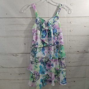 Lace Spring Easter Dress  Strap Justice Girls 8